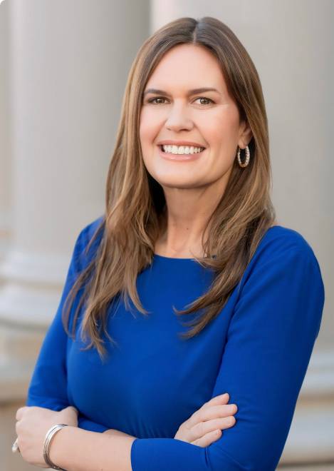 Sarah Huckabee Sanders on Morning Mayhem 9-9-26 episode artwork